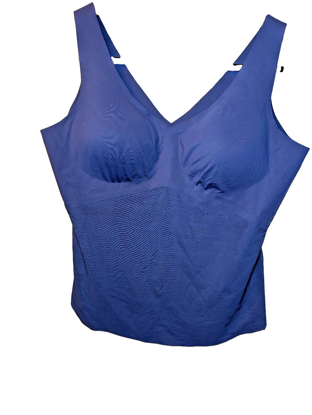 Honeylove LiftWear Cami 3X Blue Wireless Support Shapewear Tank Top Camisole